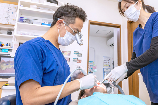 タービン　 守山市の歯医者虫歯治療　一般歯科　丁寧