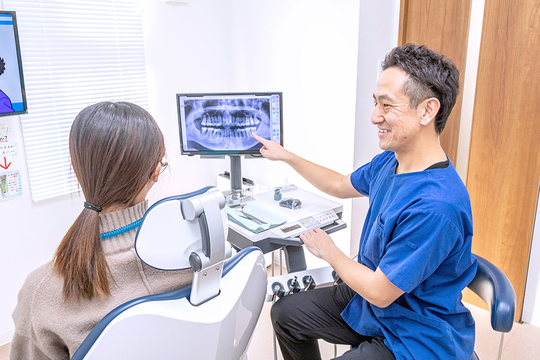  カウンセリング　不安　悩み　解消守山市の歯医者　治療説明