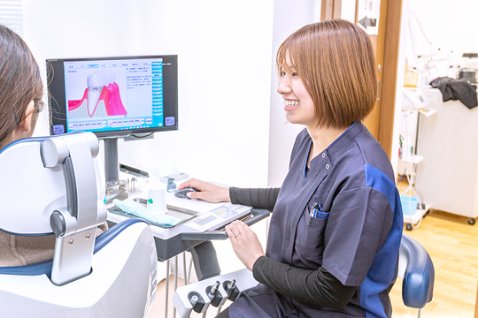  守山市の歯医者　治療説明