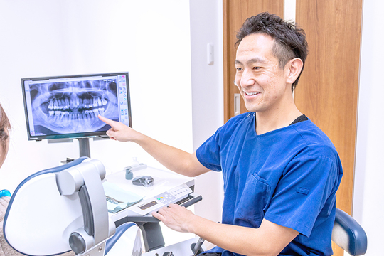  守山市の歯医者　歯科　治療説明