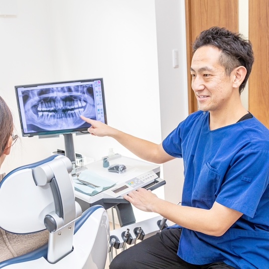 悩み　対応　不安解消守山市歯医者　歯科　わかりやすい説明